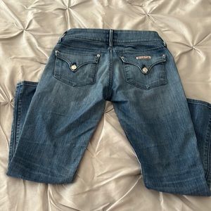 Hudson Cropped Jeans